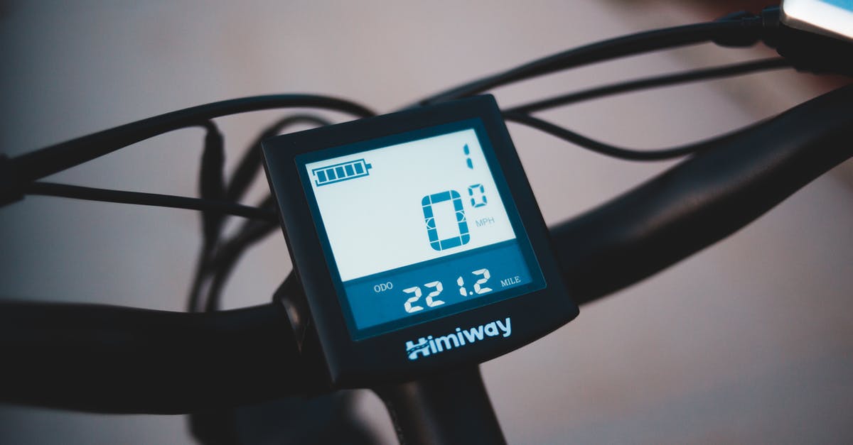 Where should I pack my electronic Tesla Coil? [closed] - Himiway E-Bike Speedometer on Handlebar