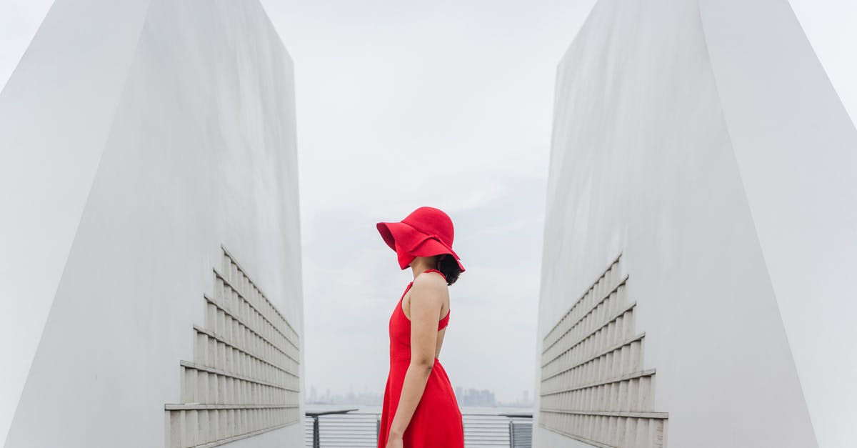 Where these beaches in Oregon? [closed] - Side View of a Woman in Red Sleeveless Dress