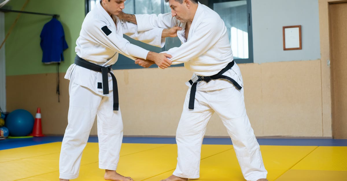 Where to buy a judo uniform (judogi) in Tokyo - A Men Doing Judo Together