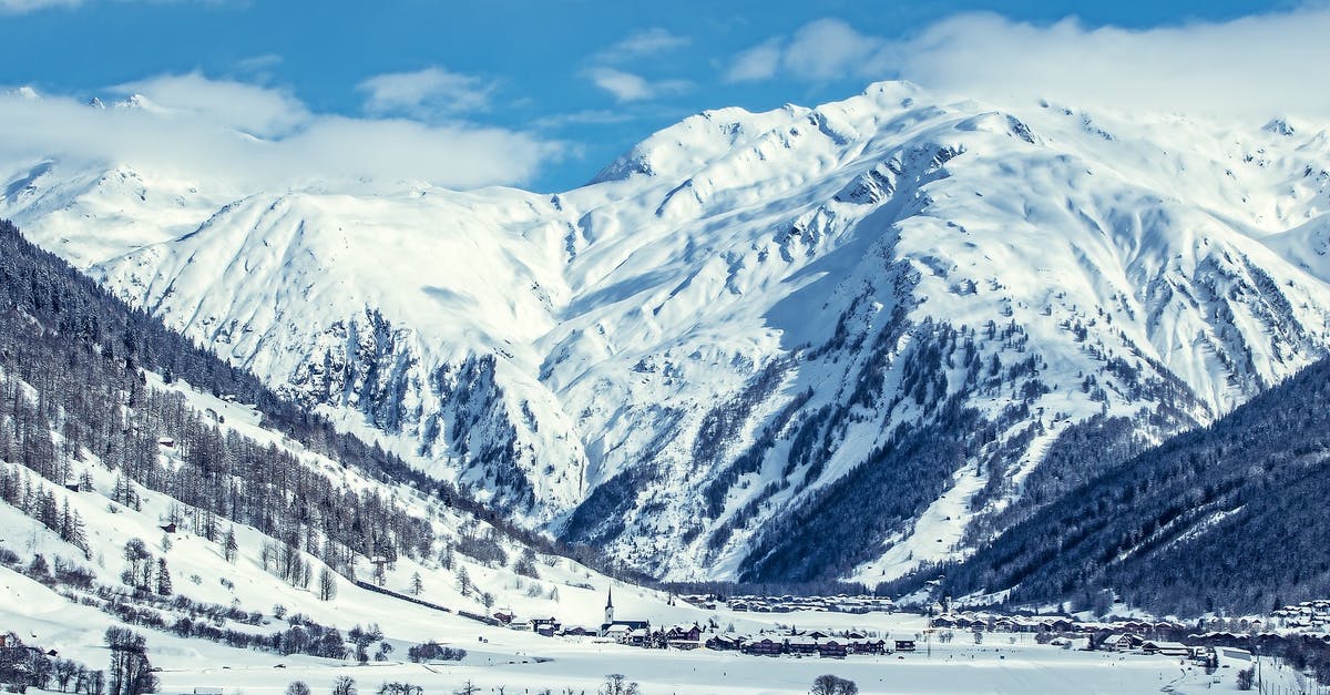 Where to stand for this winter view in Grindelwald, Switzerland? - Tundra Mountain