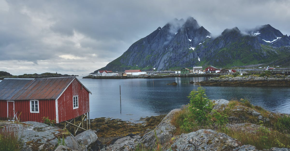 Which airlines provide cheap last day tickets in Nordic countries? - Red Wooden House Near a Mountain and River during Daytime