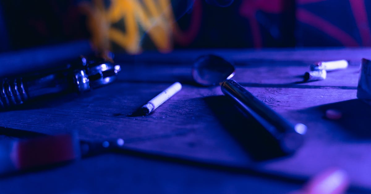 Which countries can punish you for doing drugs elsewhere? [closed] - Silver Spoon Beside White Cigarette Stick on Blue Table