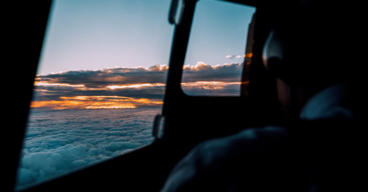 Which Horizon airlines (Alaska airlines) routes still uses turboprop planes? - Silhouette of pilot controlling airplane while flying high above fluffy clouds in sky