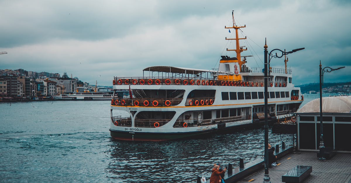 Which is the cheapest ferry to Jeju in South Korea? - People Riding on Red and White Boat on Sea