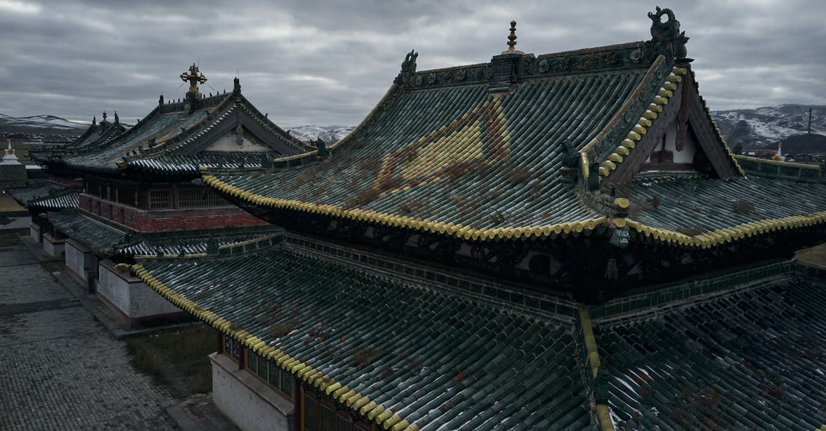 Which travellers in Mongolia have to register, and how? - Old oriental buildings of Erdene Zuu Monastery in Mongolia