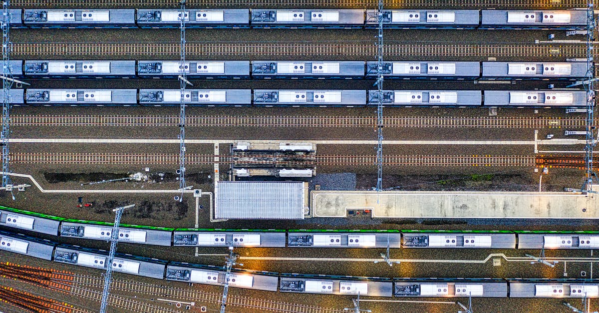 Which websites provide last-minute deals for trains in Europe? - Aerial View of City Buildings