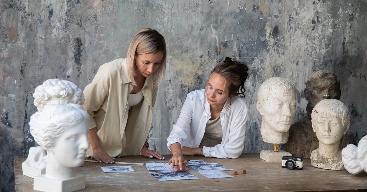 Whom do these Viennese sculptures depict? - 2 Women Sitting on Chair