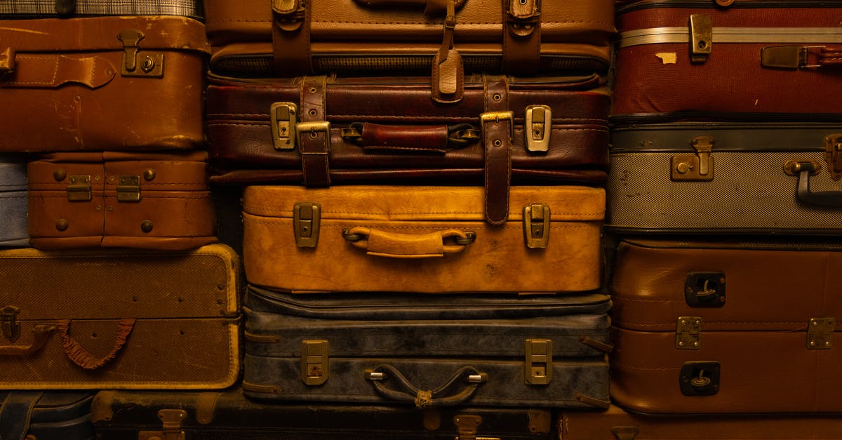 Why aren't there cube-shaped suitcases or bags? - A Selection of Vintage Suitcases