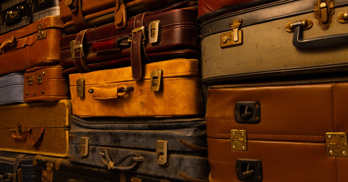 Why aren't there cube-shaped suitcases or bags? - A Selection of Vintage Suitcases