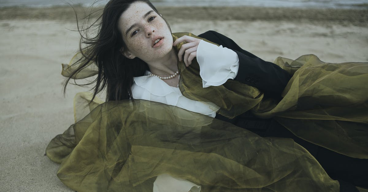 Why black sand beaches have black sand? [closed] - Brunette Woman in White Shirt Lying on Beach