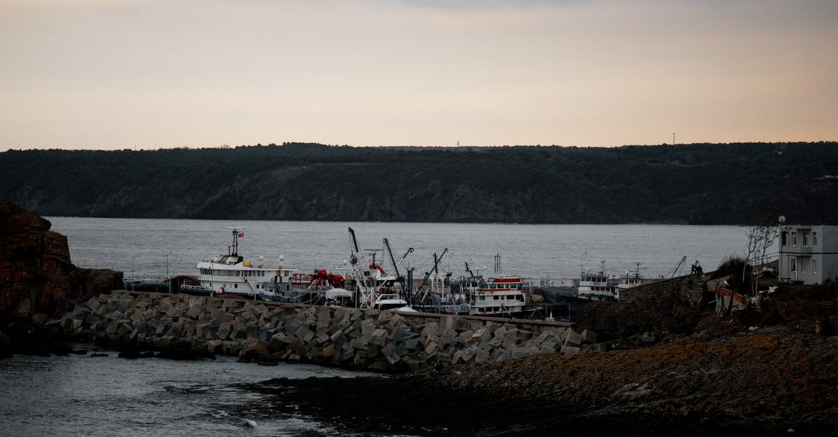 Why do ferries have a trucker's lounge? - People on Beach