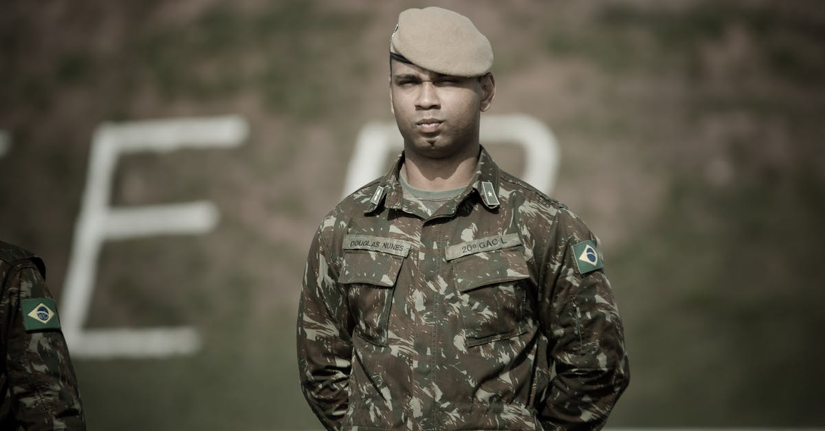 Why do you need to be Brazilian to buy a discounted Brazilian domestic flight ticket? - Man in Green and Brown Camouflage Uniform