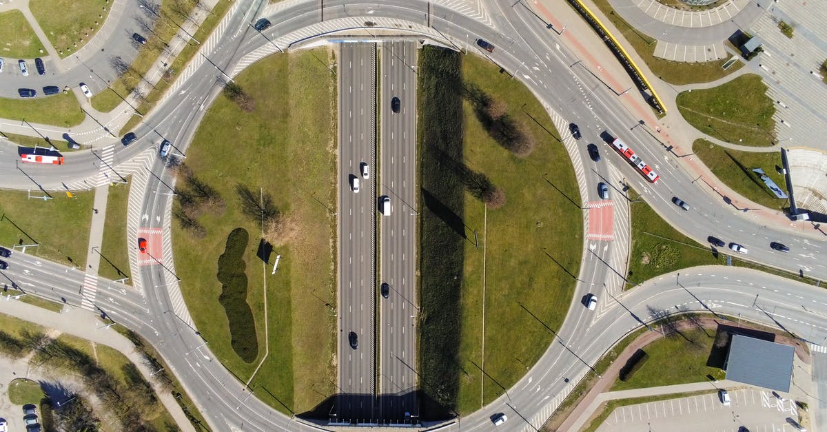 Why does Google suggest roundabout routes in Berlin? - Aerial View of Green Grass Field