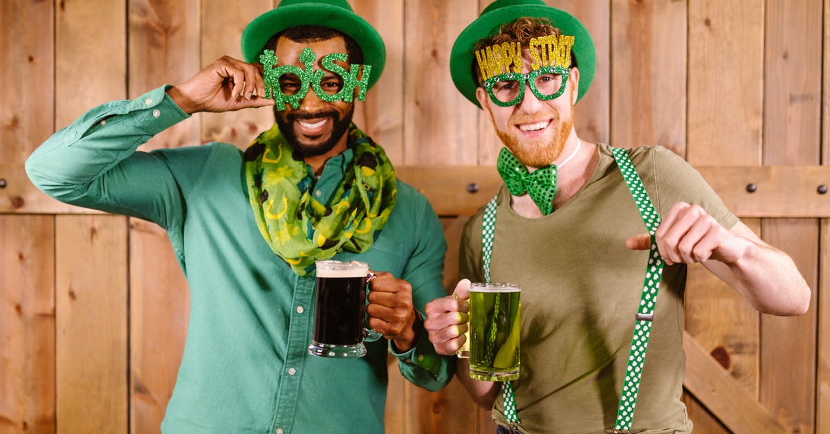 Why does Irish visa require so much paperwork? [closed] - Smiling Men holding Clear Glass Mug with Green Beer 