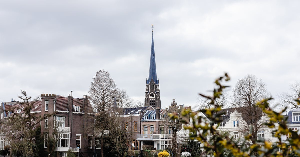 Why does Rotterdam not want me to lean against buildings? - Brown and White Concrete Building Near Green Trees Under White Clouds