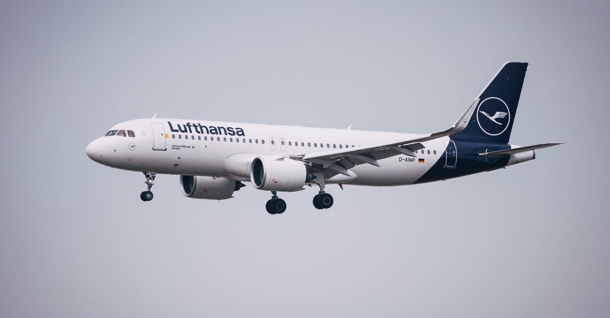 Why is Lufthansa cancelling flights to India? - A Photo of a Plane About to Land