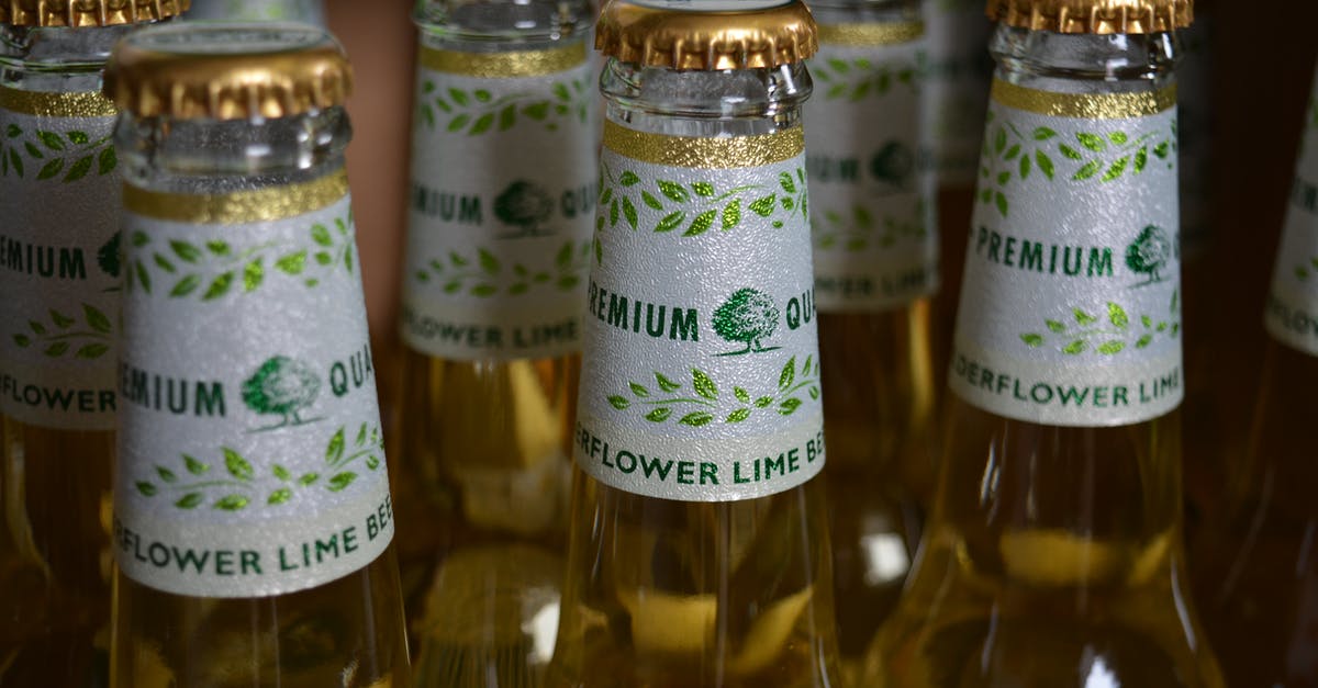 Why no cider in Bavaria? - Flower Lime Beer Bottle