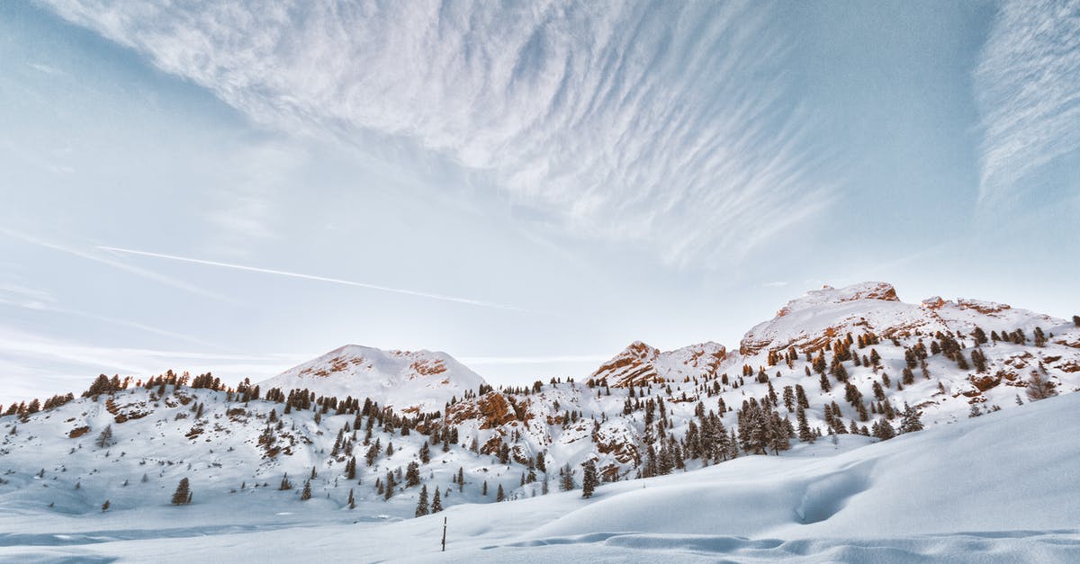 Will May be snowy in the Dolomites? - Landscape Photo of Mountain Filled With Snow