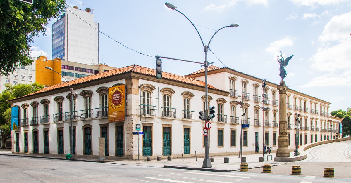 Will one tourist visa for Brazil cover 2 visits? - Low rise Imperial Palace building with tiled roof on square with columns in Rio de Janeiro