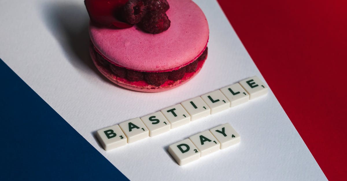 Working Holiday Visa In France [closed] - Having Macaroons in Celebration of Bastille Day