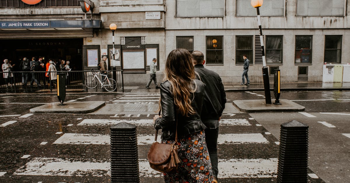 World's longest purpose-built pedestrian tunnel? - Couple Crossing The Street