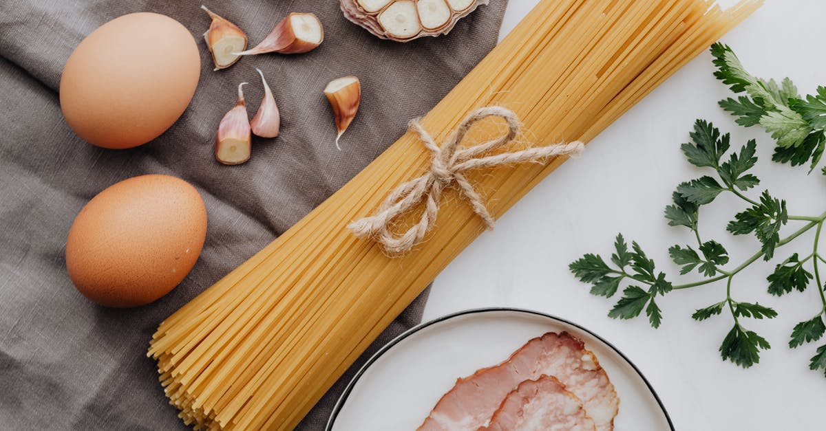 Would uncooked bacon go bad in a transatlantic flight? - Photo Of Bacon Beside Pasta