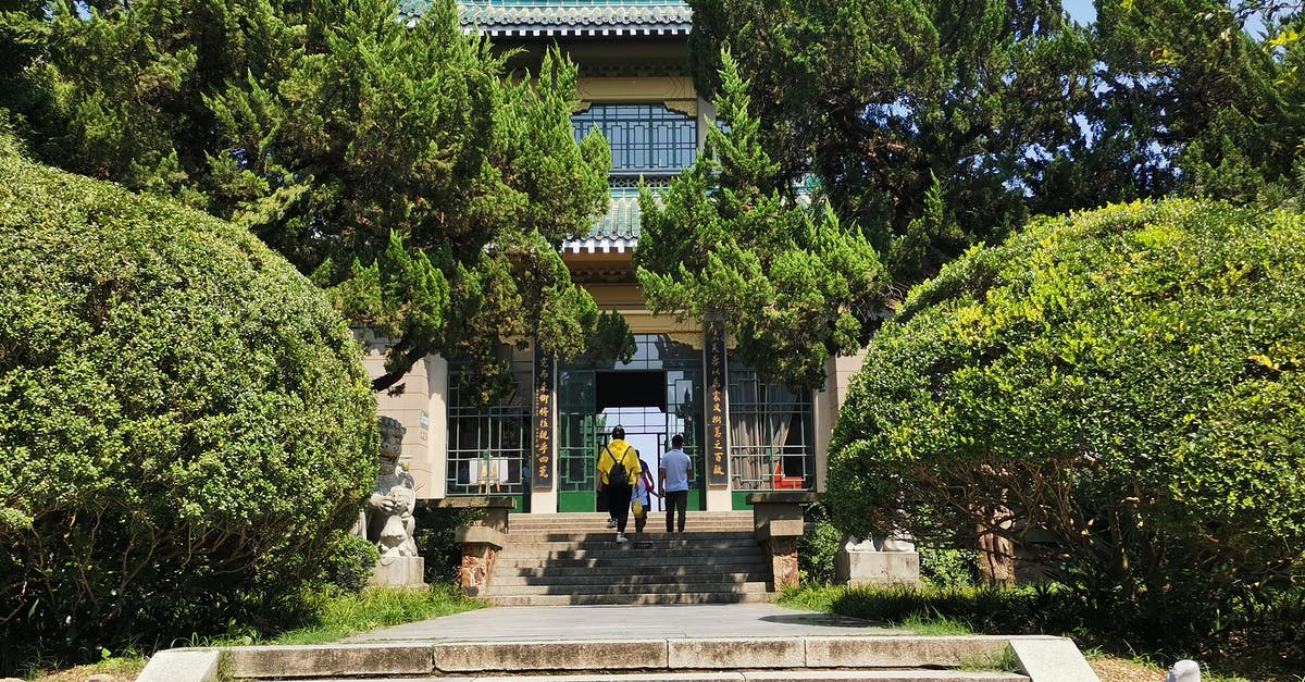 Wrong passport stamp when entering Schengen - Exterior of Historic Traditional Asian Building 