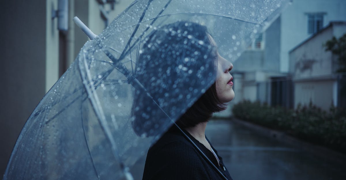 Yorkshire Dales: Towns to stay in [closed] - Brunette Woman with Transparent Umbrella on Rainy Day